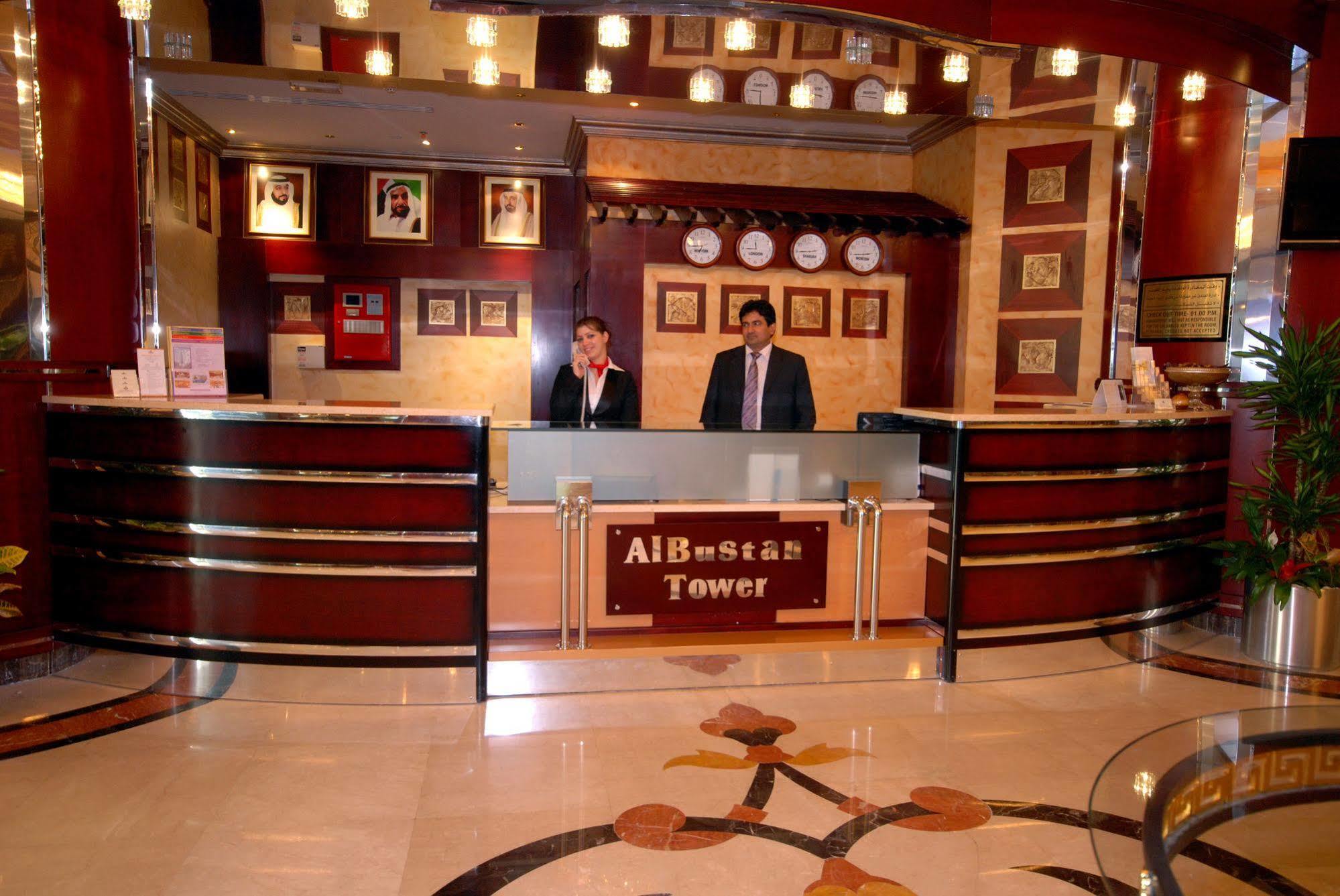 Al Bustan Tower Hotel Suites Sharjah Exteriör bild
